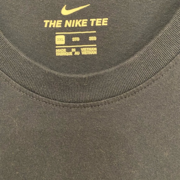 Men’s Navy Blue Nike Short Sleeve Shirt Size 3XL (Like New Condition) - Picture 4 of 9